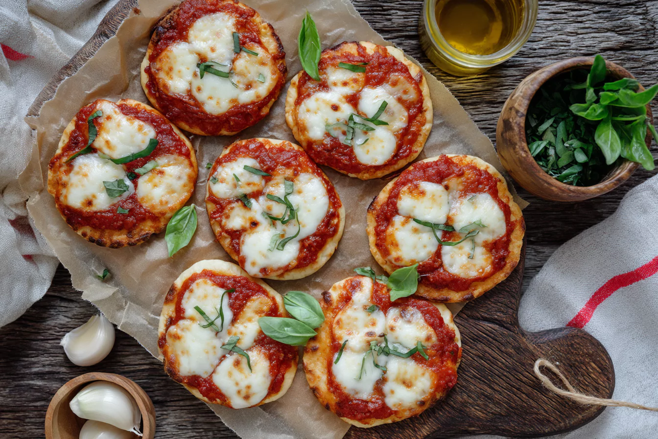 cottage-cheese-flatbread-mini-pizzas Cottage cheese cloud bread turned into mini flatbread pizzas