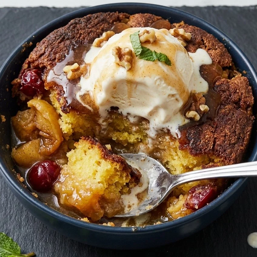 Apple Dump Cake with Pie Filling