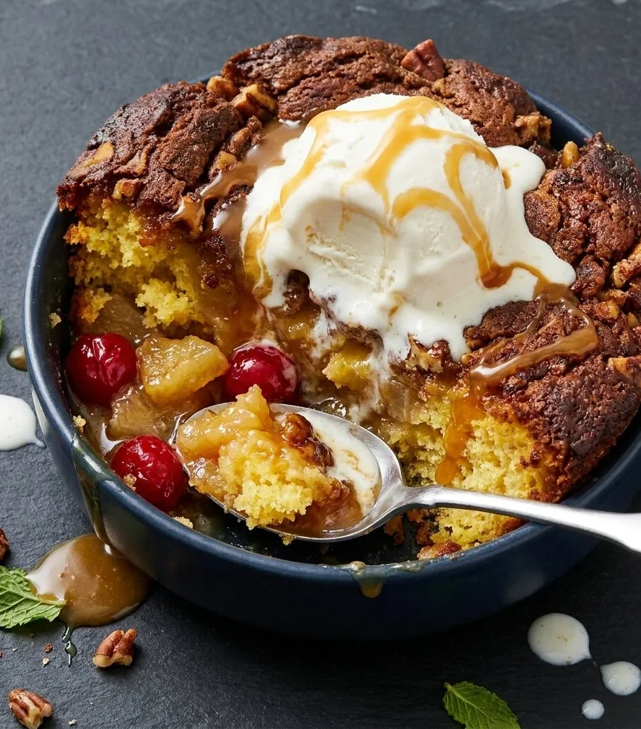 Caramel Apple Dump Cake