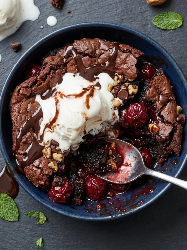 Chocolate Dump Cake