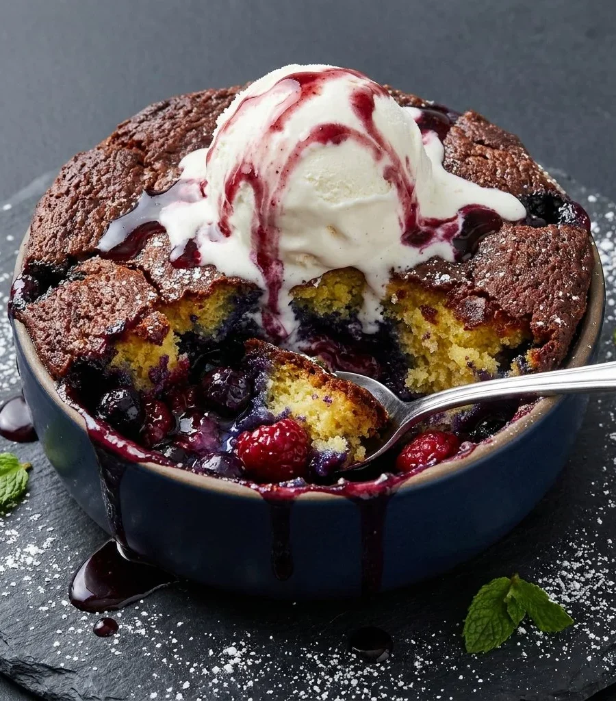 Easy Blueberry Dump Cake