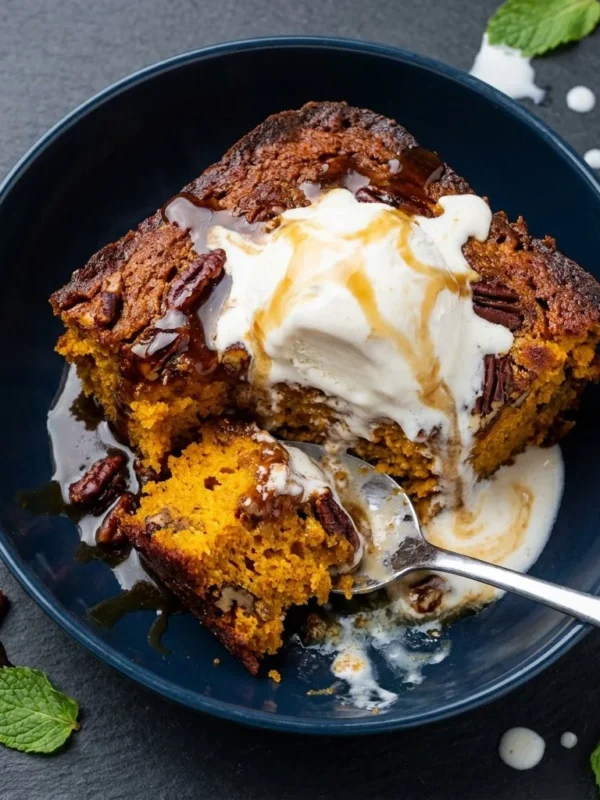 Pecan Praline Dump Cake