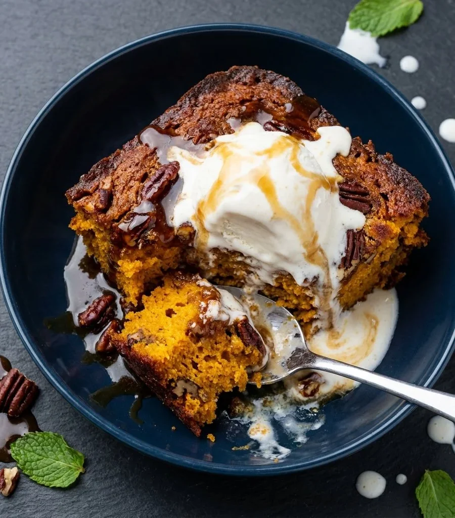 Pecan Praline Dump Cake