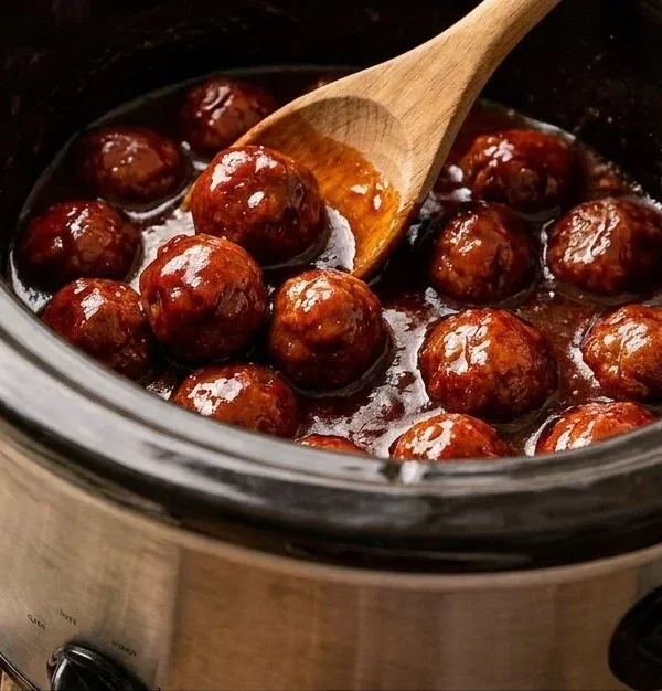 Crockpot Korean Meatballs